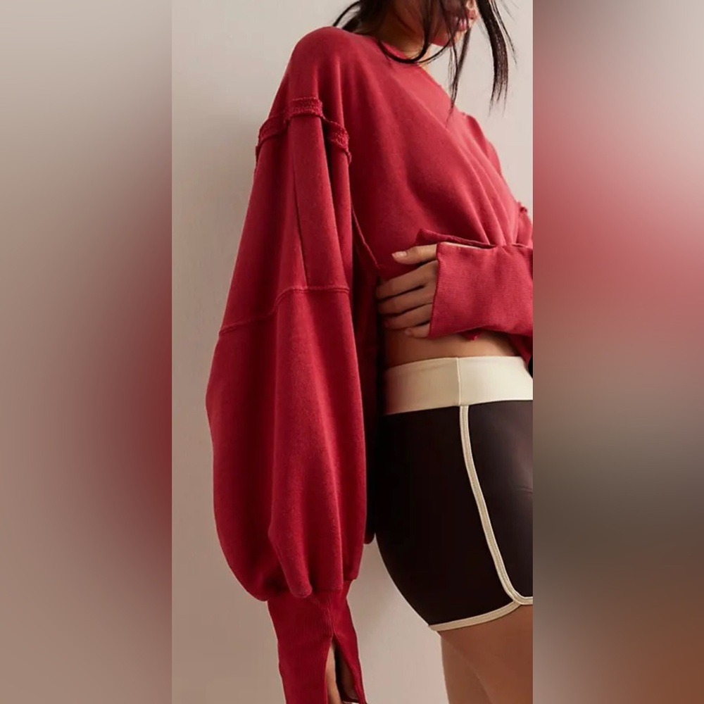 NWT We The Free Camden Cropped Sweatshirt~ - Picture 3 of 3